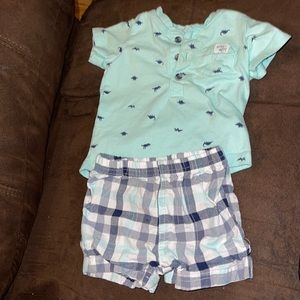 Carters 6 month matching set